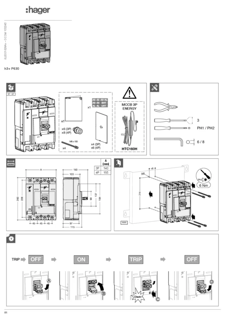 Εικόνα Instruction manual International 2025-01-21 | Hager