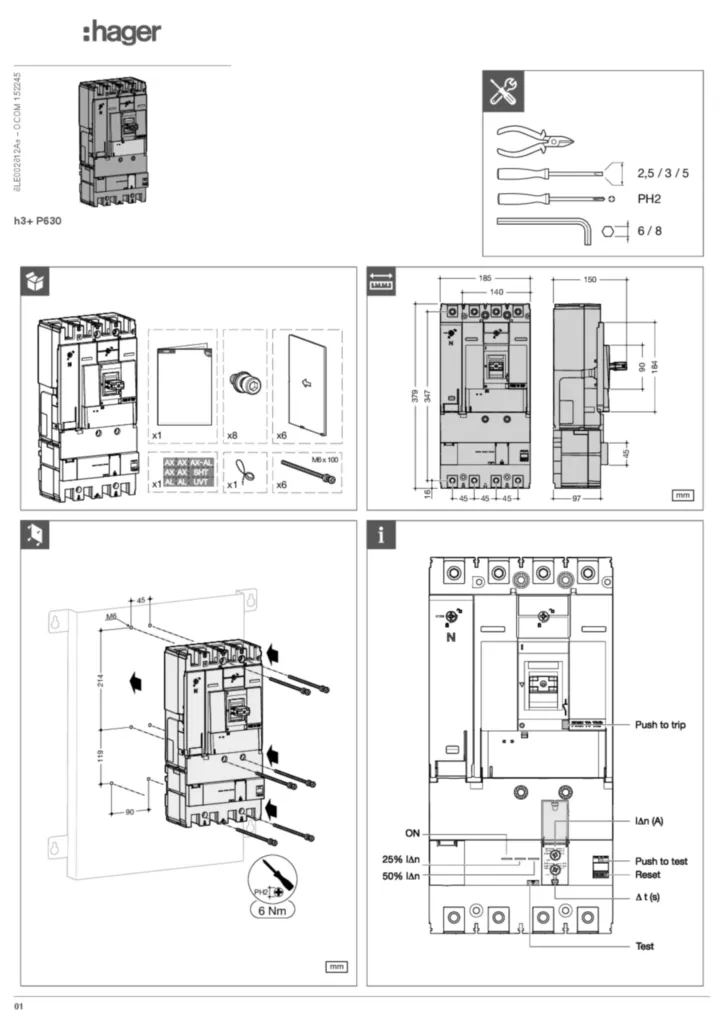 Image Mode d'emploi International 2025-01-21 | Hager France