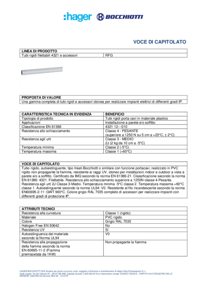 Immagine Informazioni sui prodotti it-IT 2024-10-14 | Hager Italia