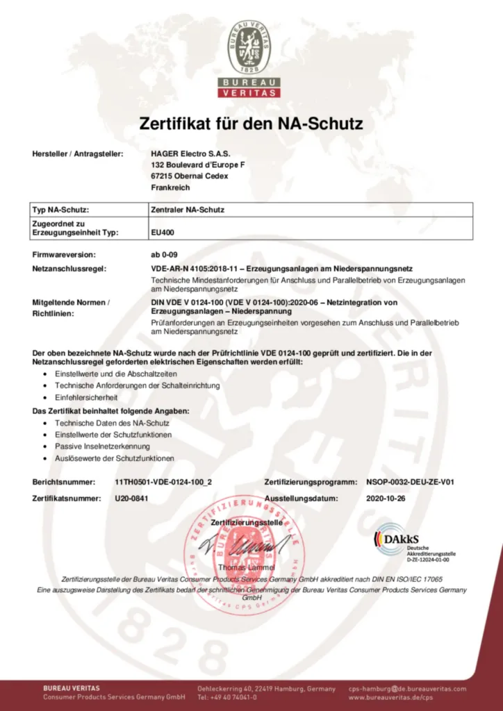 Image Licence de produit International 2025-01-31 | Hager Suisse