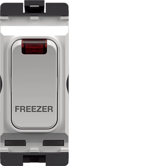 WMGSDP2N/FRE - 20A 1 Way Double Pole Switch with LED Indicator Marked &#039;FREEZER&#039;