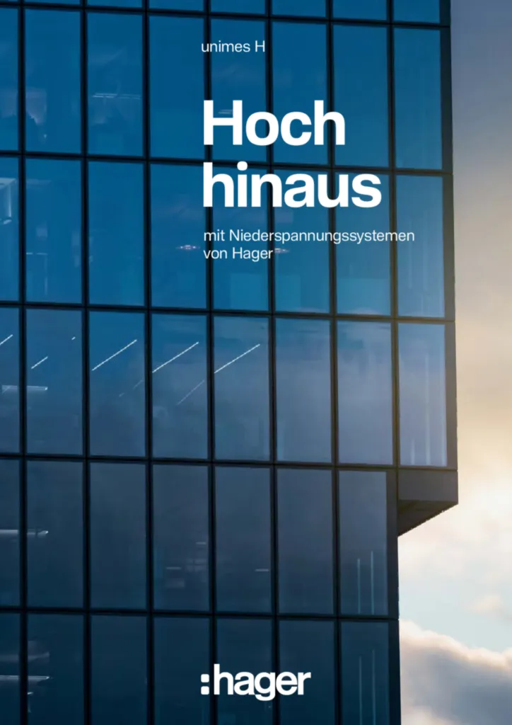 Bild Broschüre unimes H | Hager Schweiz