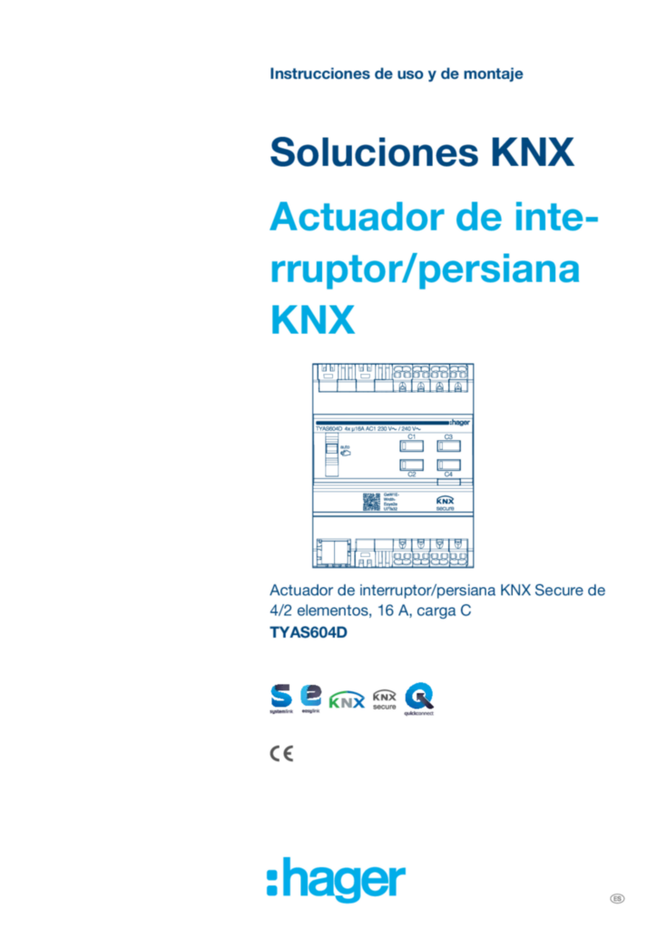 Imagen Manual de instrucciones es-ES 2025-02-21 | Hager España