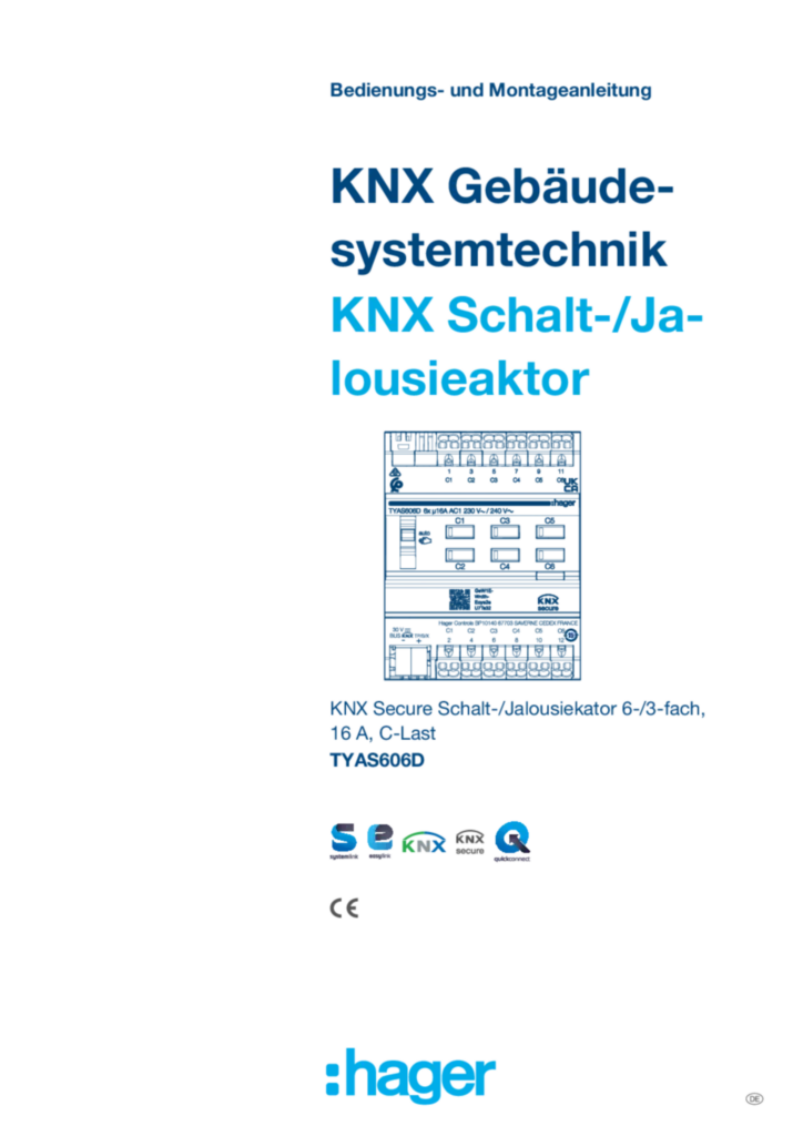 Bild Handbuch de-AT, de-DE, de-CH 2025-02-21 | Hager Deutschland