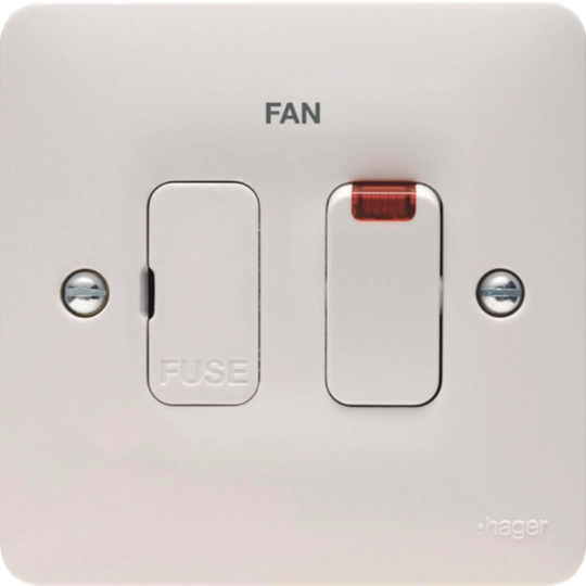 WMSSU83N/FAN - 13A FCU Switched with LED Indicator Marked FAN