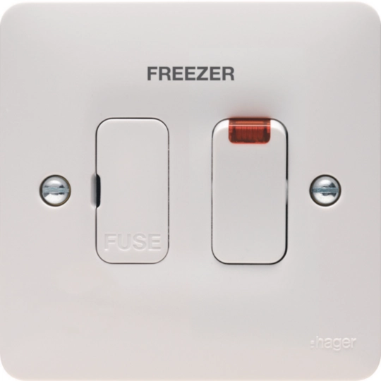 WMSSU83N/FRE - 13A FCU Switched with LED Indicator Marked FREEZER