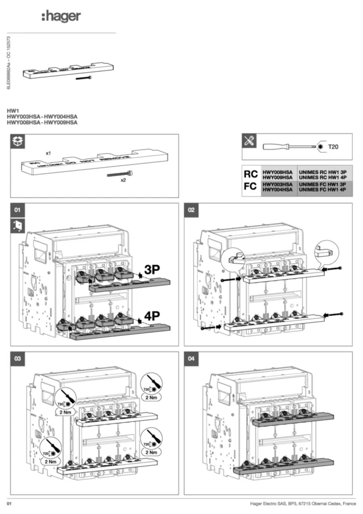 Bild Bedienungsanleitung International 2025-03-06 | Hager Deutschland