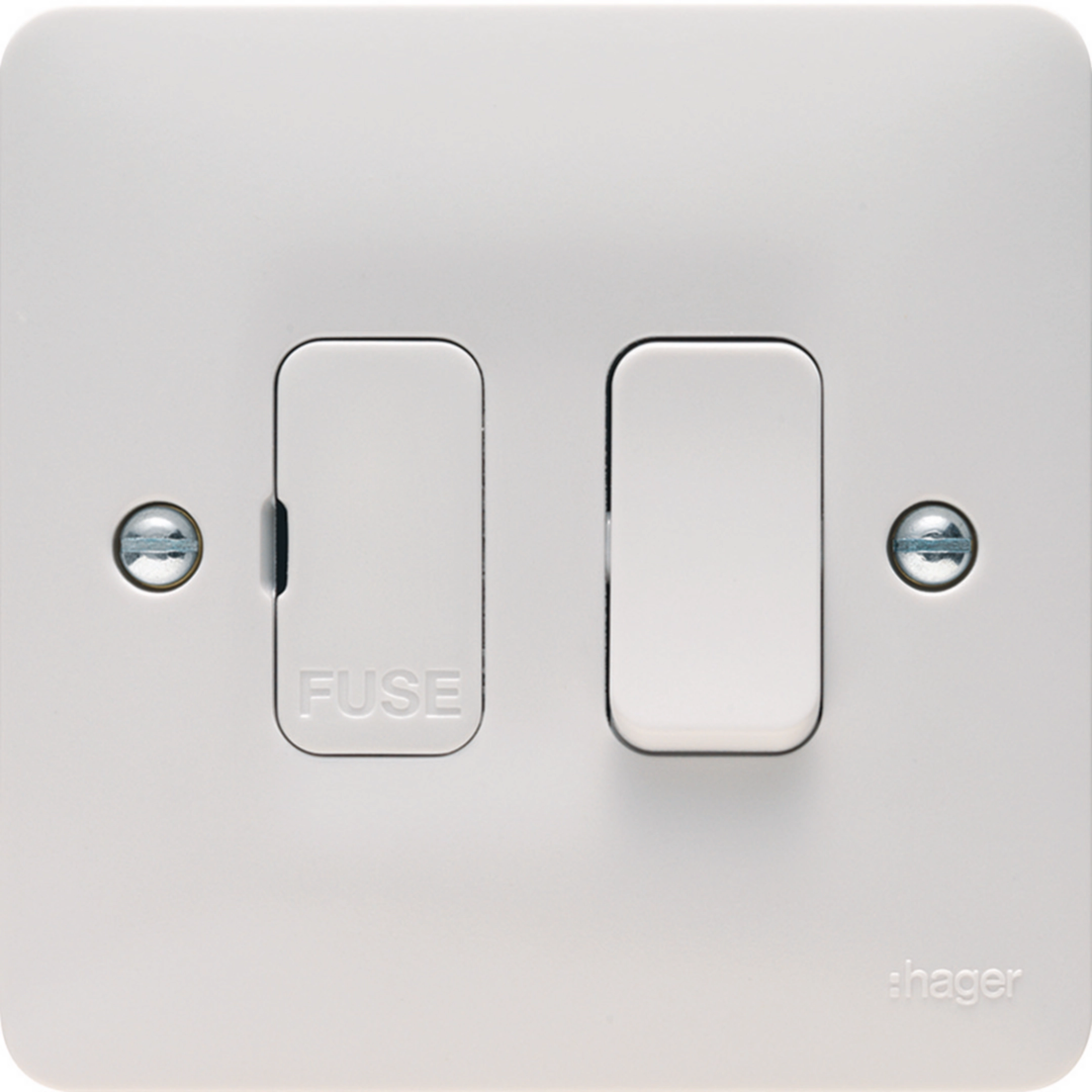 SWITCHED FUSED SPUR FITTED WITH 3A FUSE • WMSSU83/3A | Hager