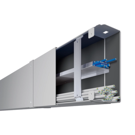 Feuer­wi­der­stands­fä­hige Leitungs­füh­rungs­sys­teme und Brand­schutz Zubehör Leitungs­füh­rungs­sys­teme | Hager DE