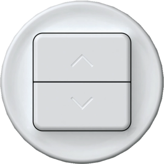 WH15191300H - origin face pour interrupteur / poussoir de store blanc