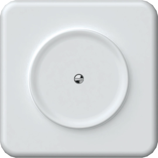 WH15920400C - origin à encastrer plaque de fermeture 58 mm avec vis blanc