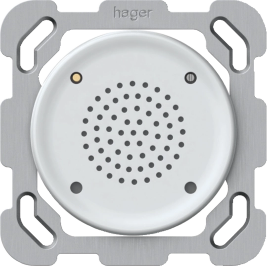 WH45830100B - origin insert avec pl. de fix. Carillon de porte 230V, avec 18 mélodies blanc