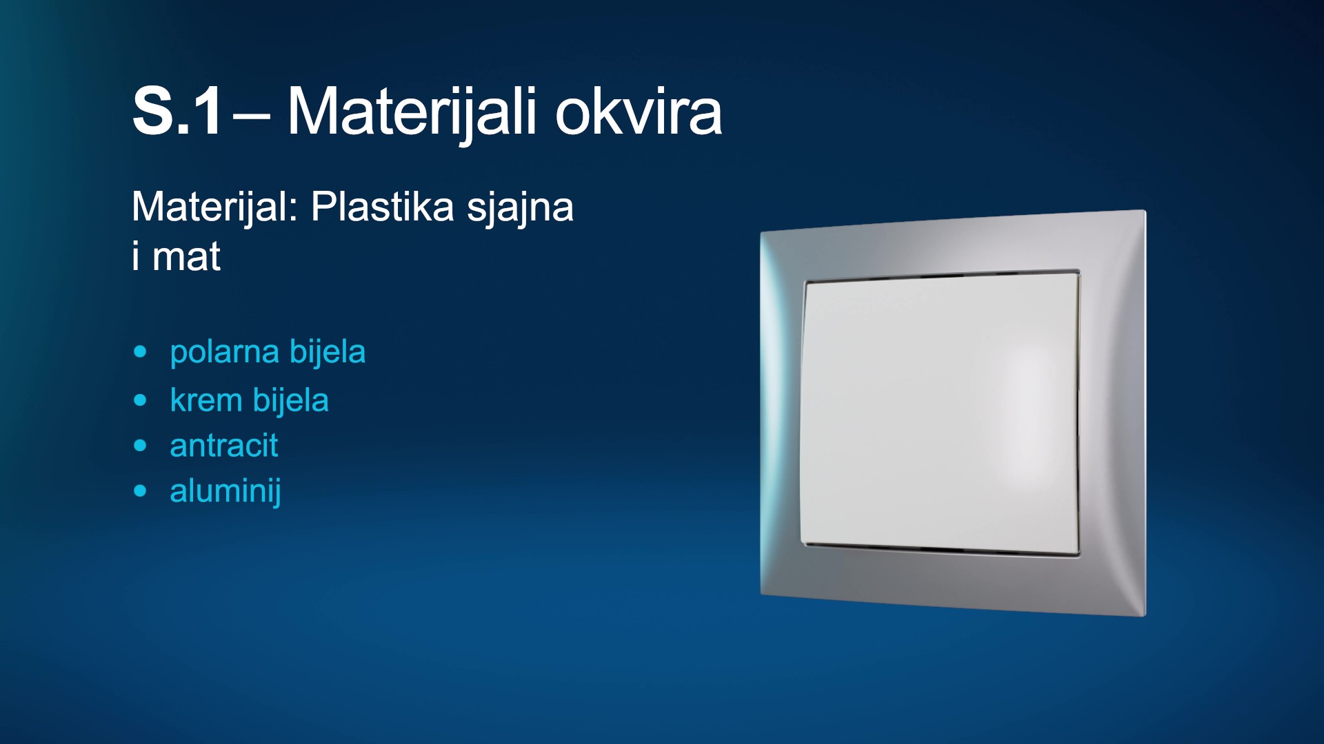 10138912 - Okvir, 3-struki, S.1, sa poljem za natpis, vertikalno, bijela sjajna