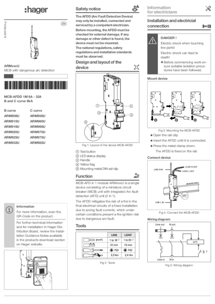 Image Installation manual International 2025-04-14  | Hager