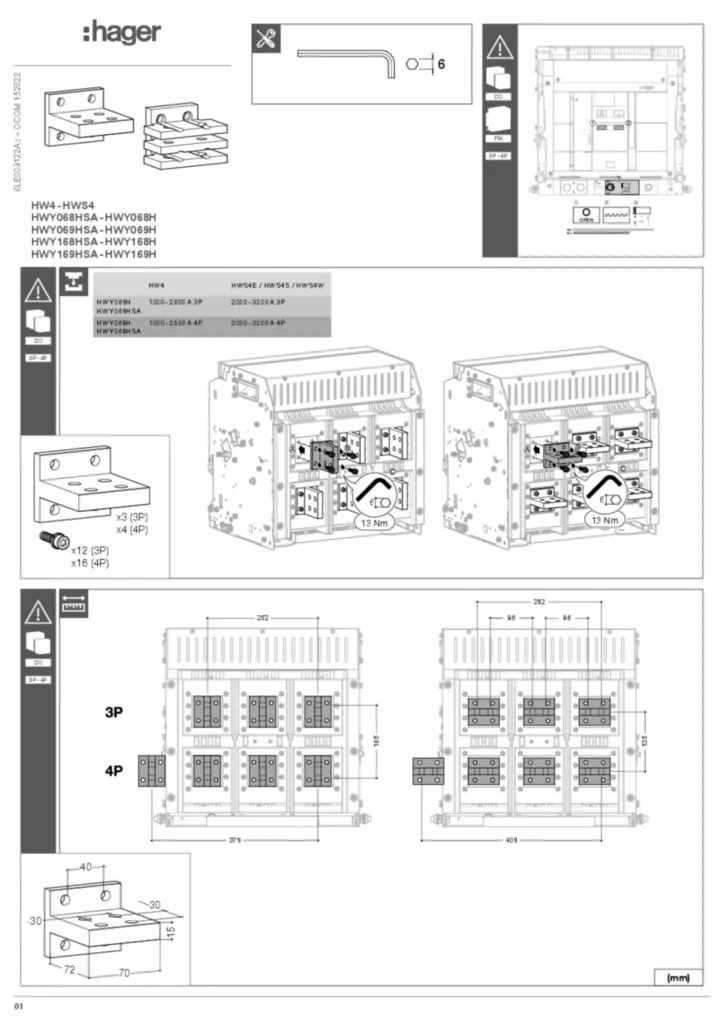 Zdjęcie Dane techniczne — Instrukcja obsługi International 2025-04-28 | Hager Polska