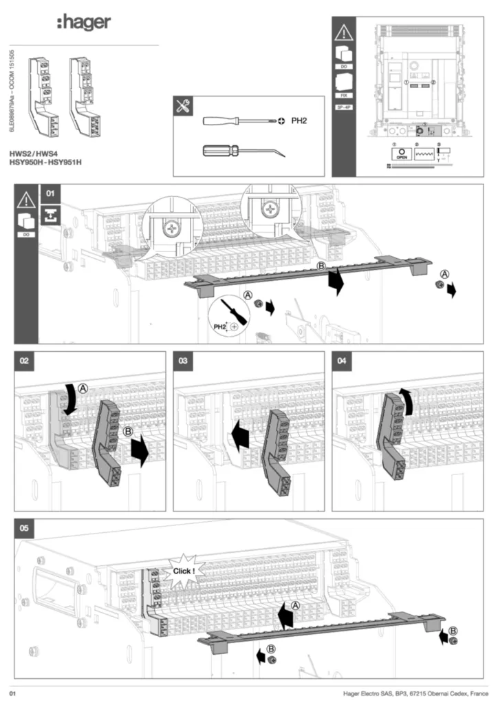 Image Instruction manual International 2025-04-29  | Hager