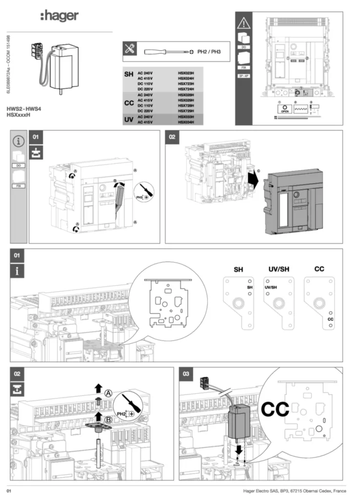 Image Instruction manual International 2025-04-29  | Hager