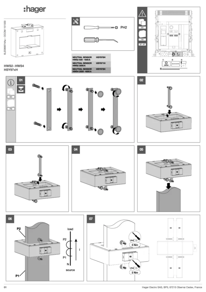 Image Instruction manual International 2025-04-29  | Hager