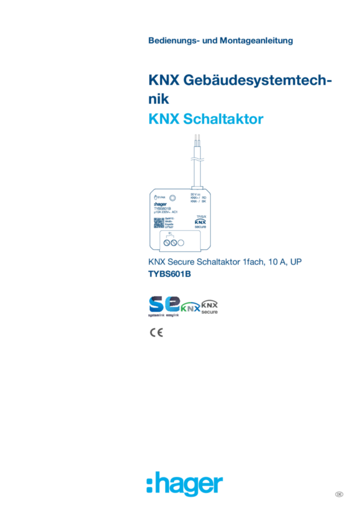 Obrázek Návod k použití de-AT, de-DE, de-CH 2025-04-01 | Hager