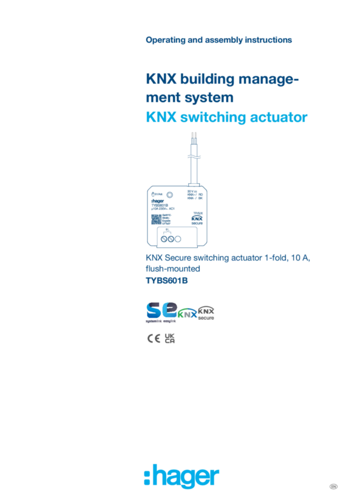 Obrázek Návod k použití en-AU, en-NZ, en-GB, en-US 2025-04-28 | Hager