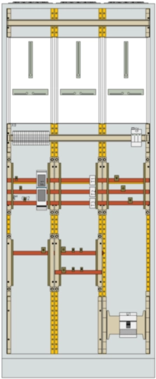 MWFR23E1-T-125 - Klein-Messwandler,Tirol,125A, als Standschrank, 1950x800x275,IP55,ohne NZ-Reihen