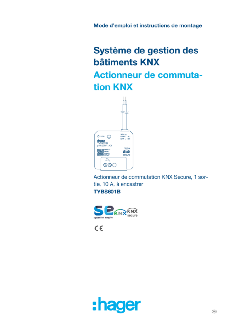 Obrázek Návod k použití fr-FR 2025-05-12 | Hager