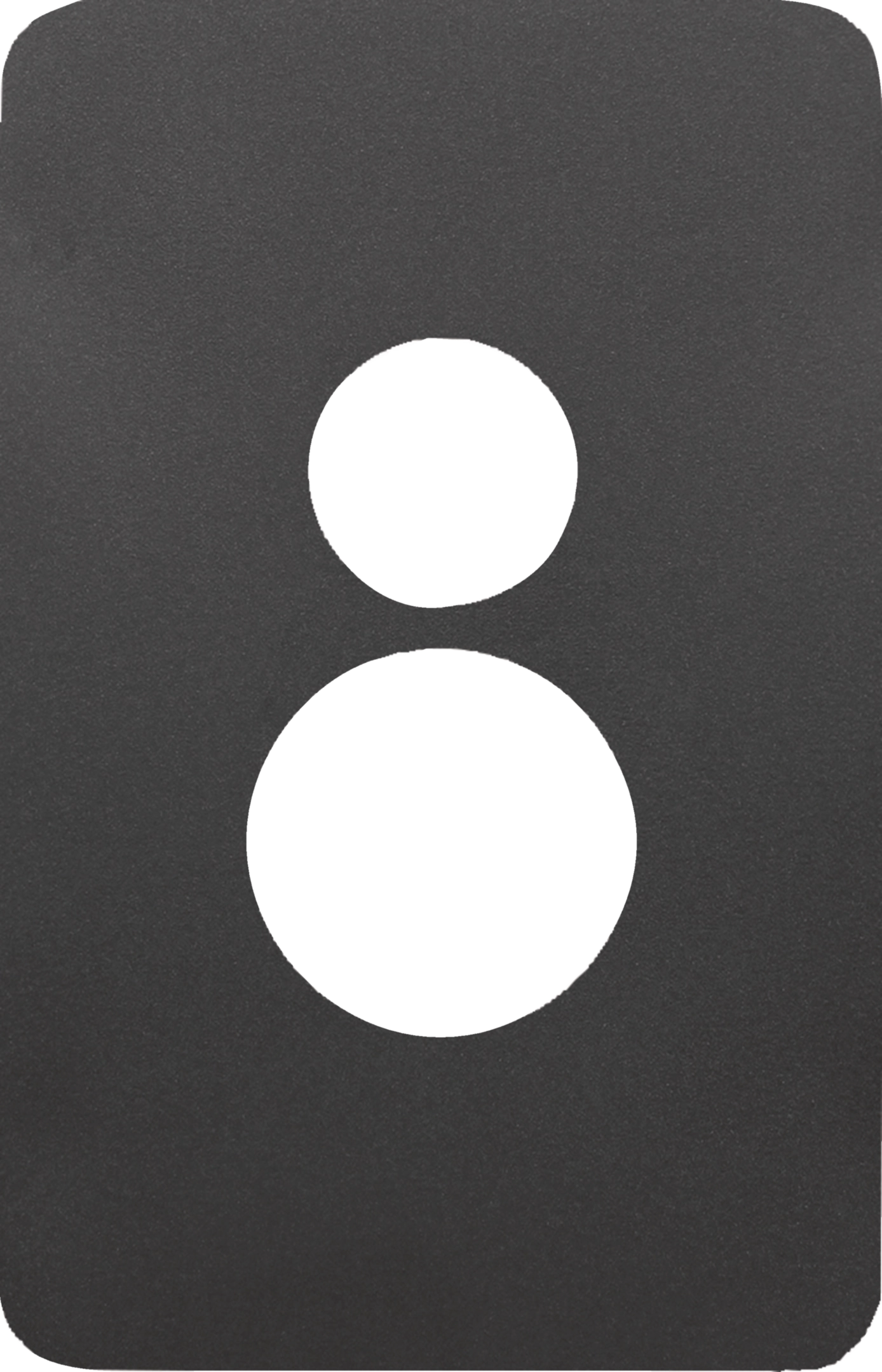 WBSVCP1-MB - Silhouette Matt Black Cover for vertic
