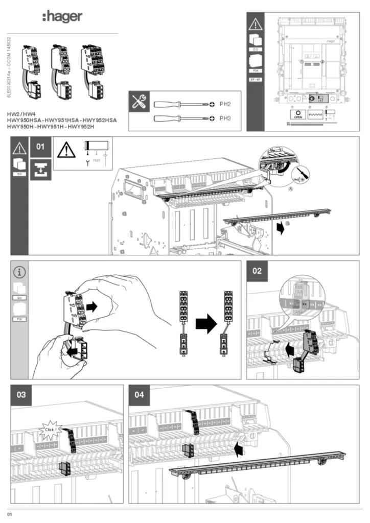 Immagine Manuale di installazione International 2025-06-12 | Hager Italia