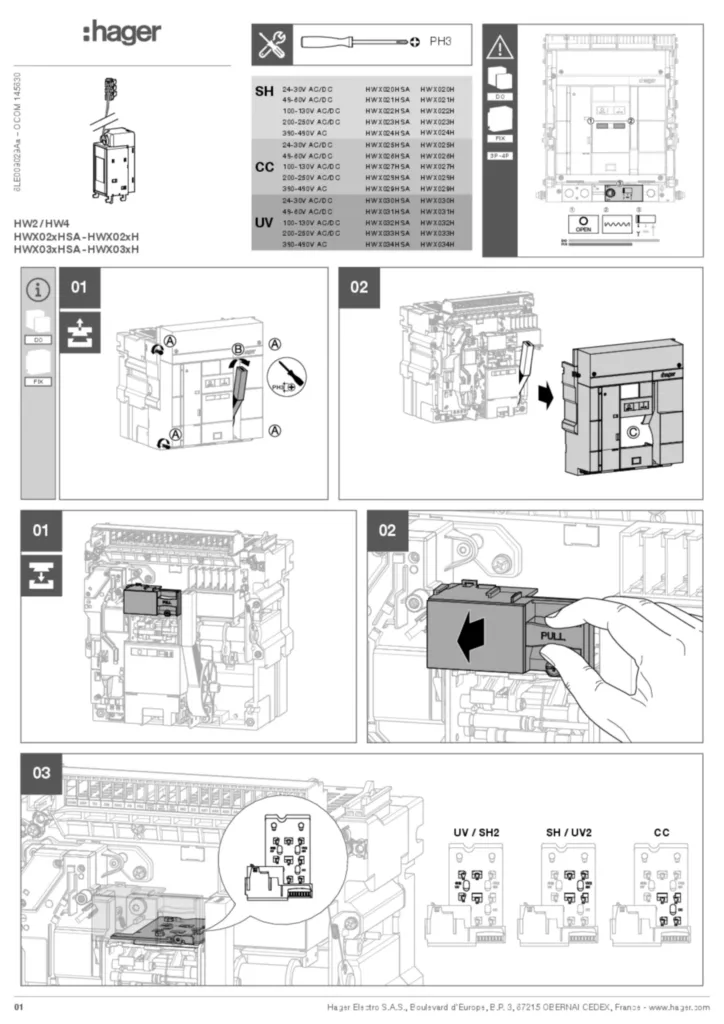 Image Guide d'installation International 2025-06-13 | Hager Suisse