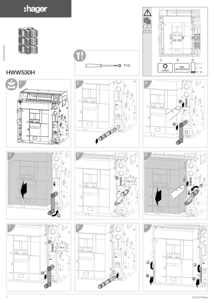 Bild Bedienungsanleitung International 2025-06-16 | Hager Schweiz