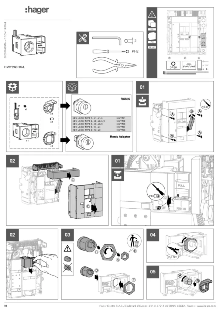 Imagen Manual de instrucciones International 2025-06-16 | Hager España