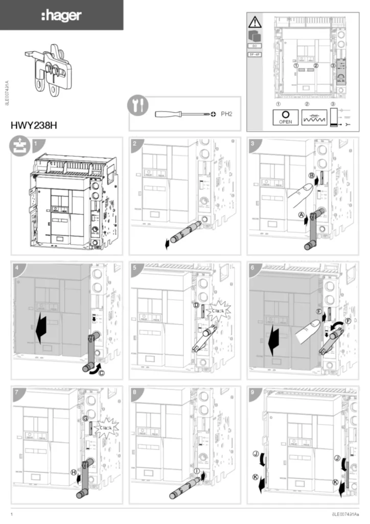 Imagen Manual de instrucciones International 2025-06-16 | Hager España