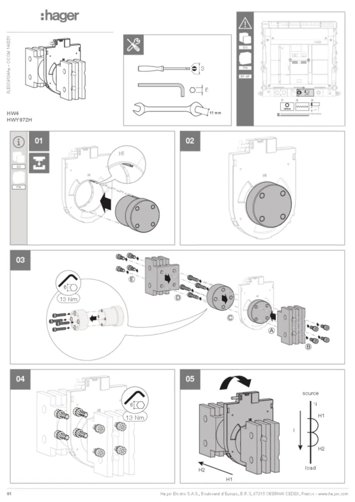 Bild Bedienungsanleitung International 2025-06-16 | Hager Deutschland