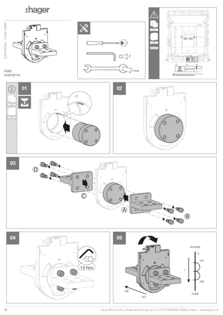 Image Instruction manual International 2025-06-16  | Hager Australia