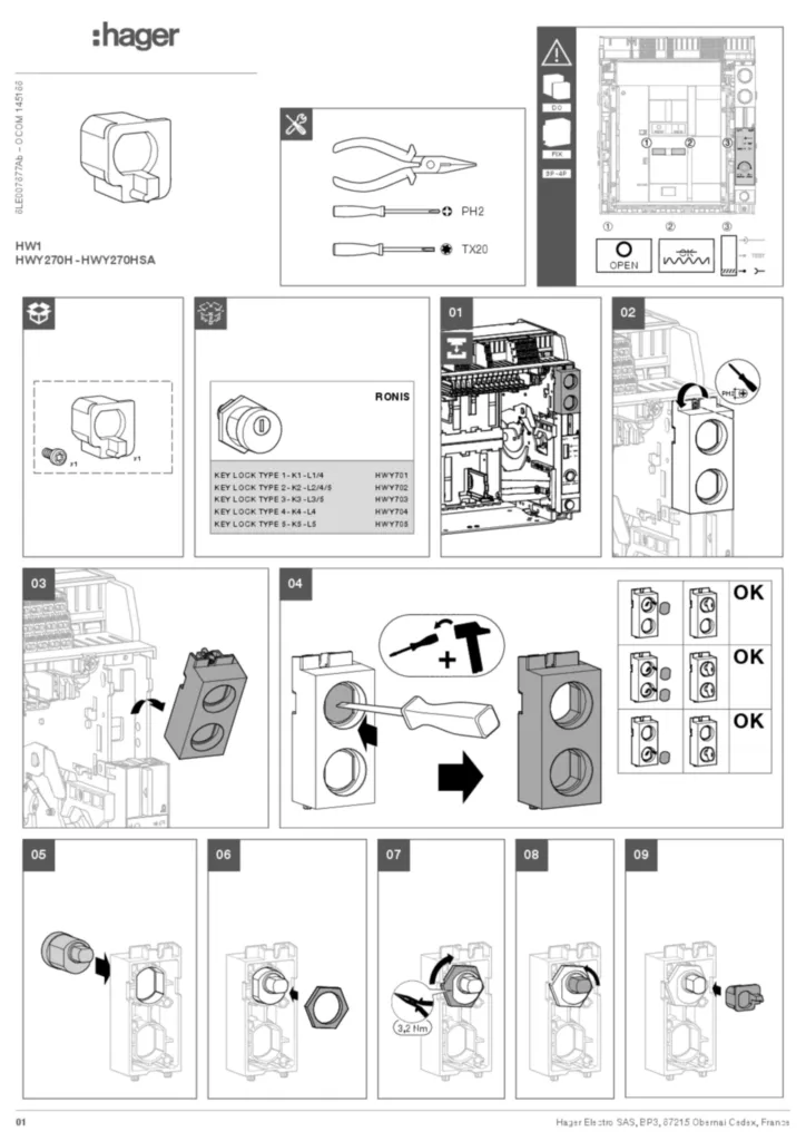 Image Mode d'emploi International 2025-06-17 | Hager France