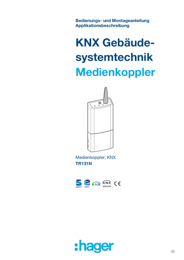 Bild Applikationshandbuch de-DE 2025-06-03 | Hager Deutschland