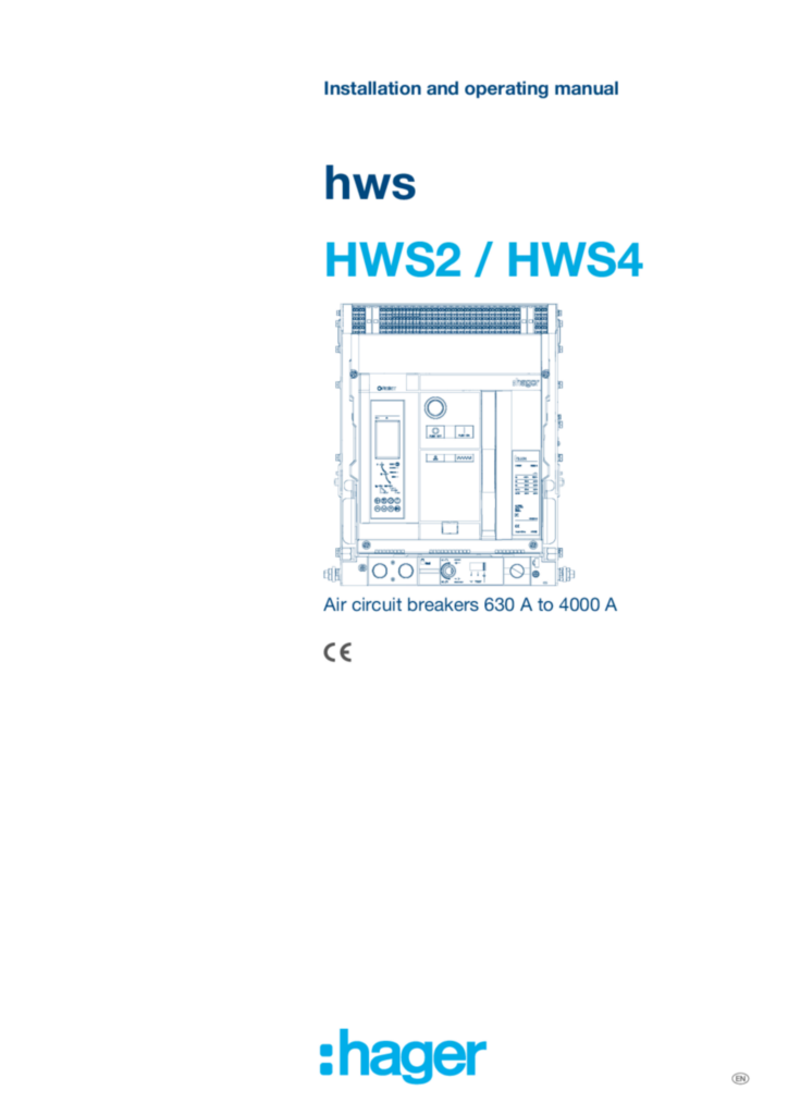 Image Installation and operating manual  | Hager