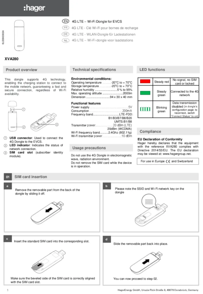 Bild Användarhandbok en-GB, fr-FR, de-DE, nl-NL 2025-06-17 | Hager Sverige
