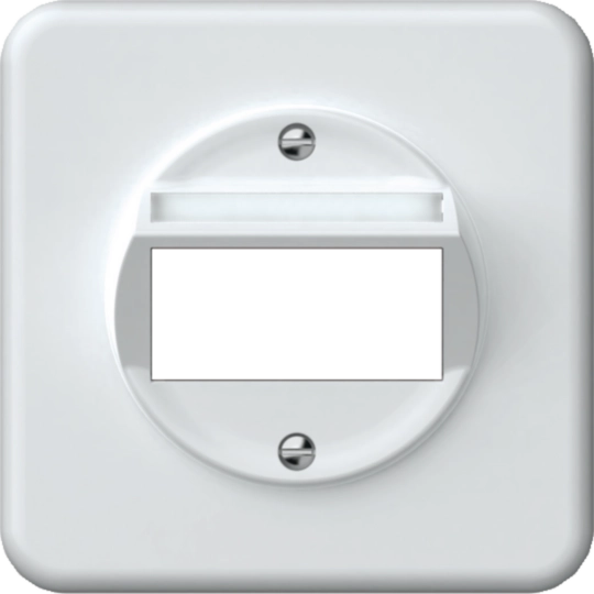 WH45141000C - origin à encastrer Kit de montage sortie oblique module MM blanc