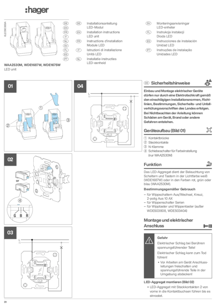 Immagine Guida applicazione en-GB 2025-07-09 | Hager Italia