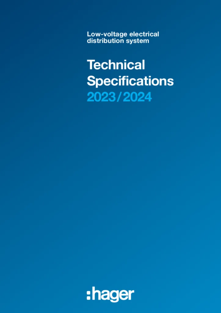 Image Technical specification 24/25  | Hager