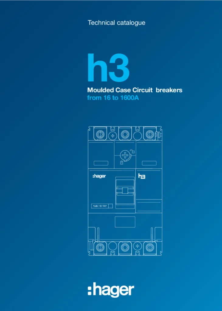 Image h3 MCCB catalogue  | Hager