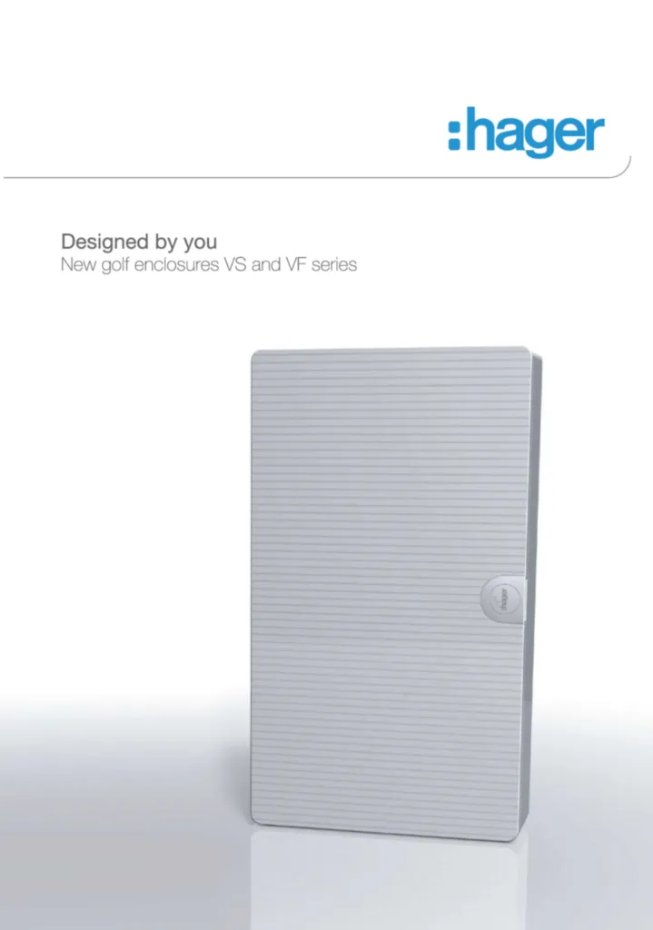 Image golf enclosure brochure MY  | Hager