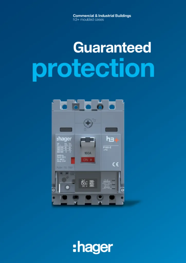 Image Hager h3+ MCCB  | Hager Australia