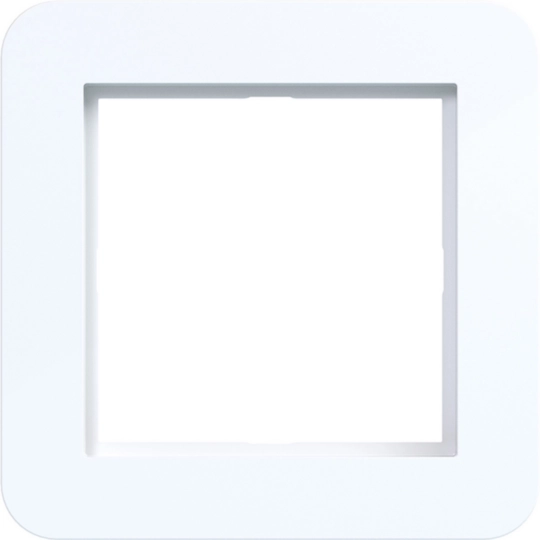 WAD7100WG - Afdekraam 1-voudig, C.1, lichtwit glanzend