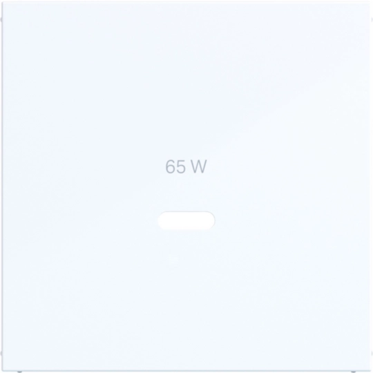 WAF1511WG - Centraalplaat voor USB-C-contactdoos, A.x/C.x, lichtwit glanzend