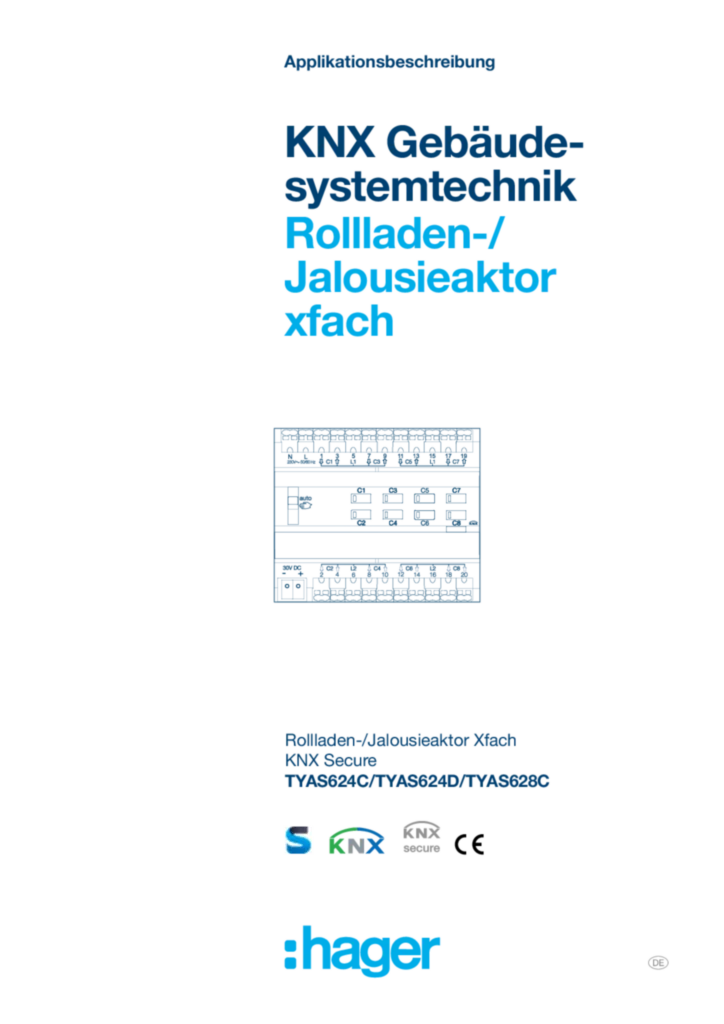 Bild Applikationshandbuch de-DE 2023-03-22 | Hager Deutschland