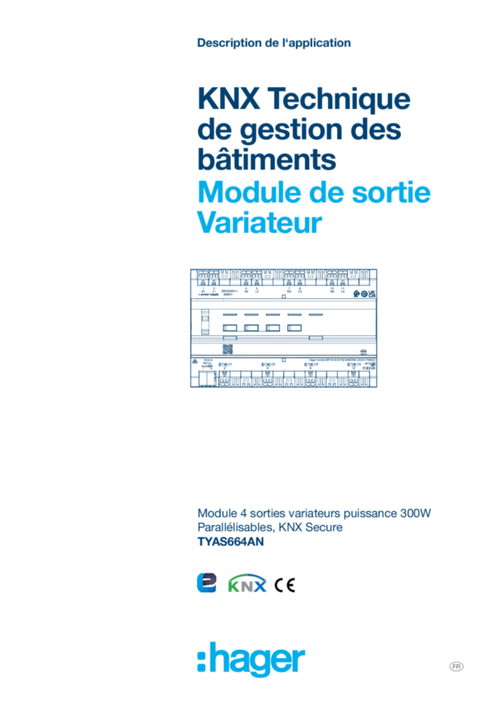 Afbeelding Guide d'application Easytool | Hager Belgium