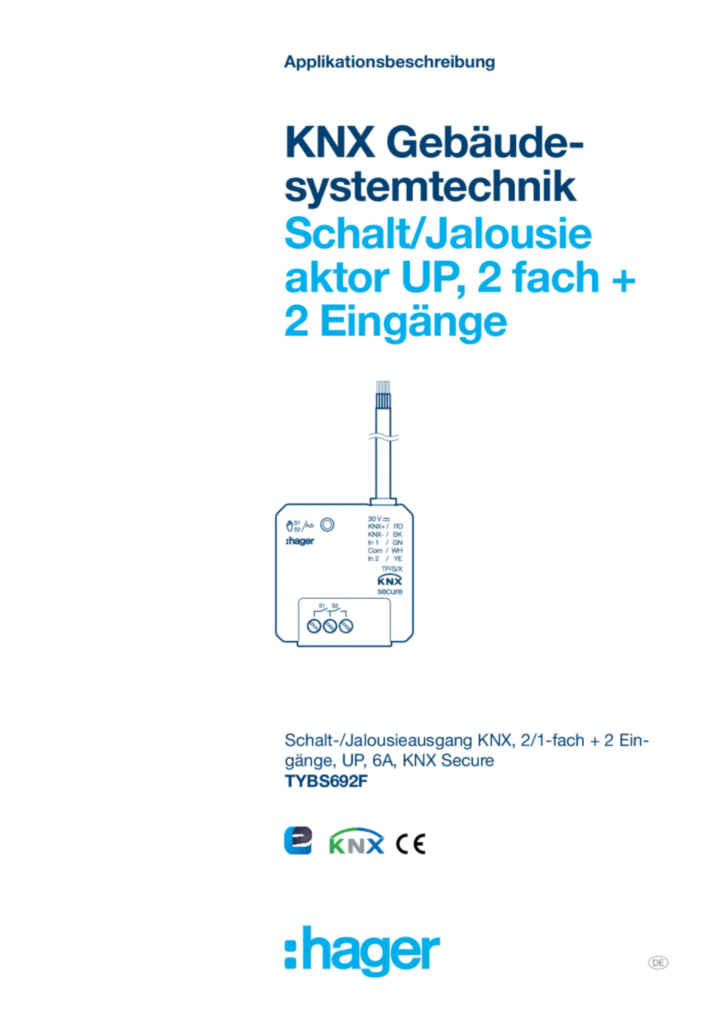 Bild Applikationshandbuch de-DE 2024-06-27 | Hager Deutschland