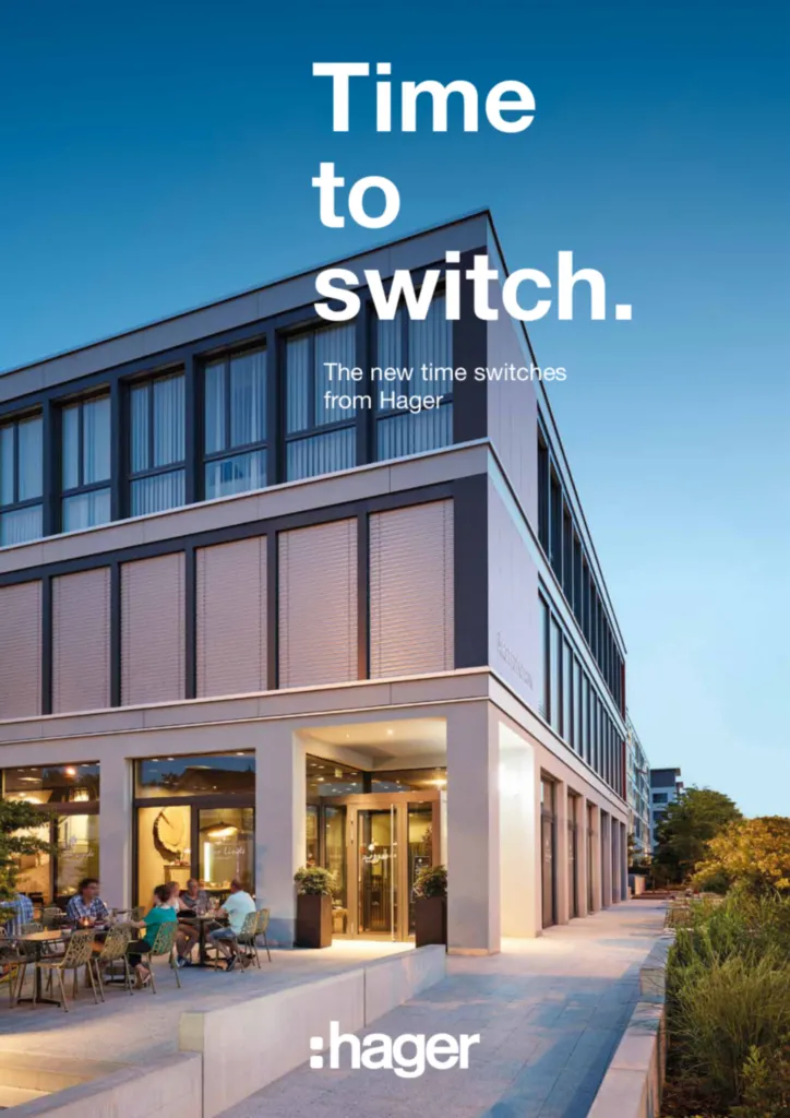 Image Digital Timeswitch Catalogue  | Hager